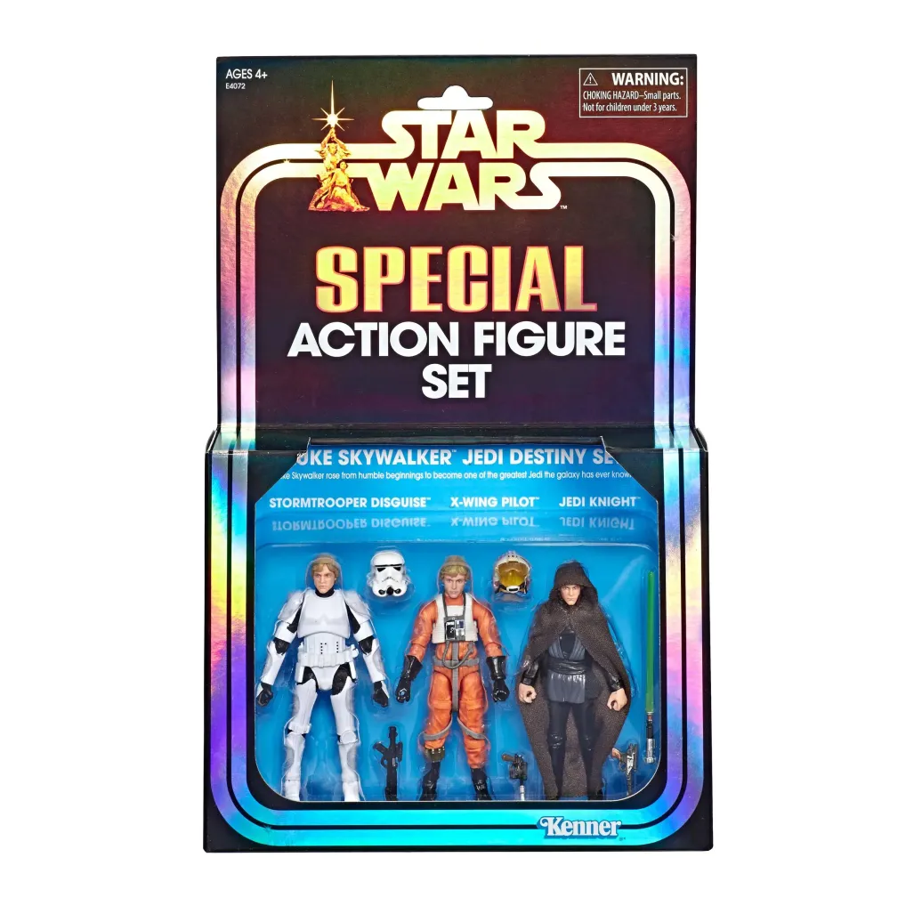 Hasbro Star Wars Luke Skywalker Vintage Collection Actionfiguren Jedi Destiny SDCC Exclusive