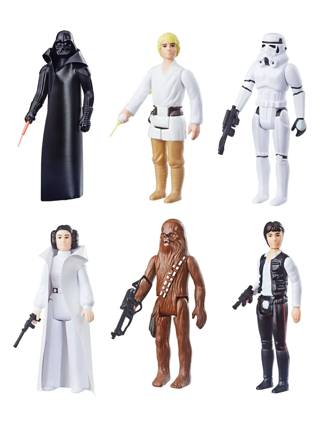 Star Wars IV 2019 Wave 1 Retro Collection Actionfiguren 10 cm