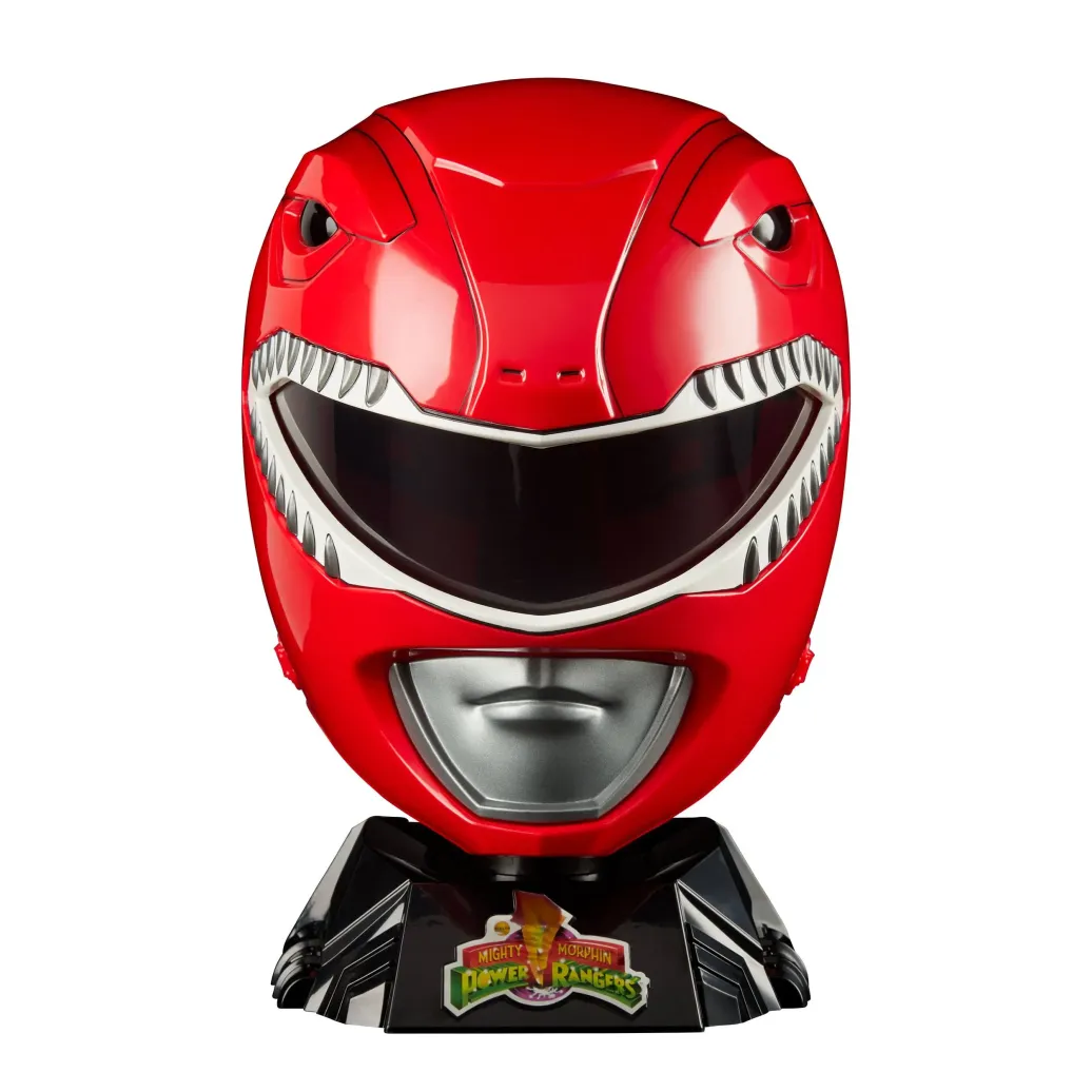 Power Rangers Red Ranger Helm Lightning Collection Cosplay Replik