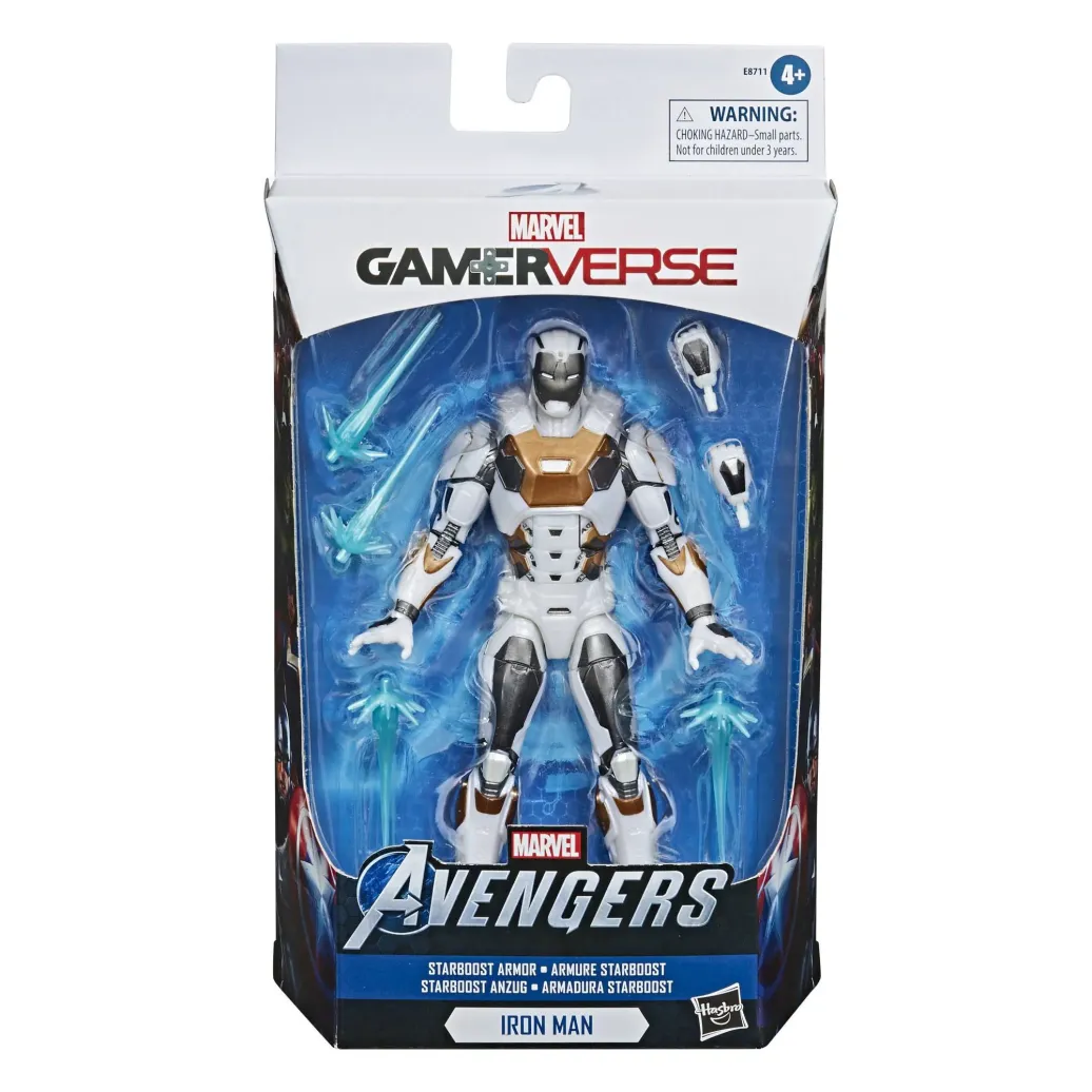 Avengers VG Iron Man Starboost Armor Marvel Legends Series Gamerverse Actionfigur 15 cm