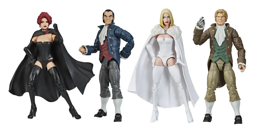 The Hellfire Club Marvel Legends Series Actionfiguren 4er-Pack 15 cm Exclusive