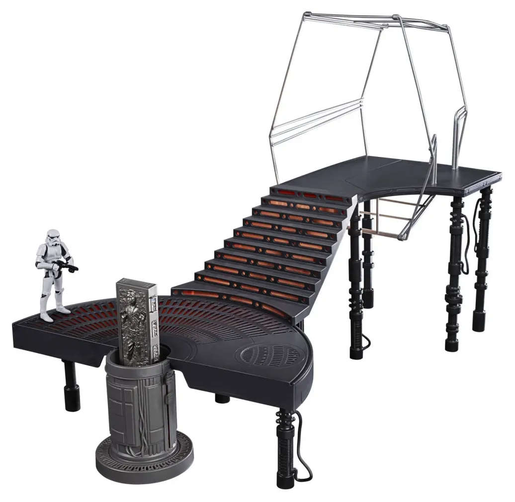 Star Wars V Carbon-Freezing Chamber mit Stormtrooper Actionfigur Vintage Collection 10 cm