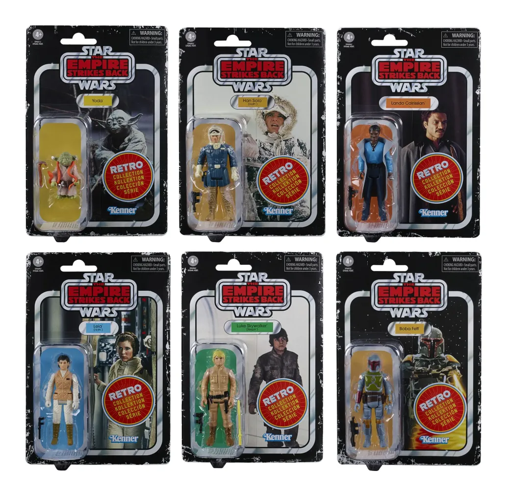Star Wars V Retro Collection Actionfiguren 10 cm