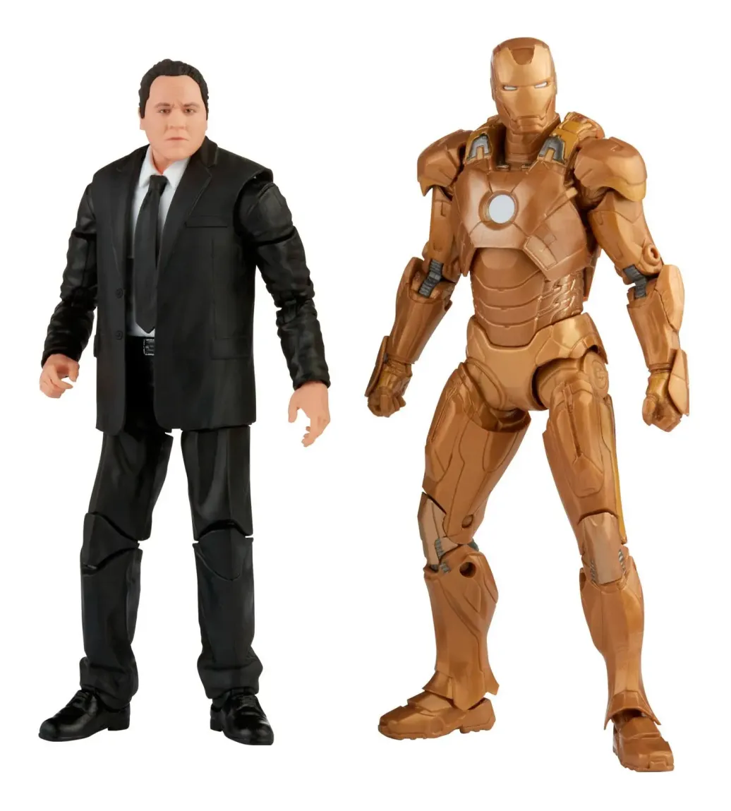 The Infinity Saga Marvel Legends Actionfiguren 2-Pack 2021 Happy Hogan & Iron Man (Iron Man 3) 15 cm