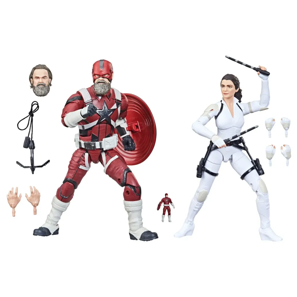 Black Widow 2021 Red Guardian & Melina Marvel Legends Actionfiguren Doppelpack 15 cm