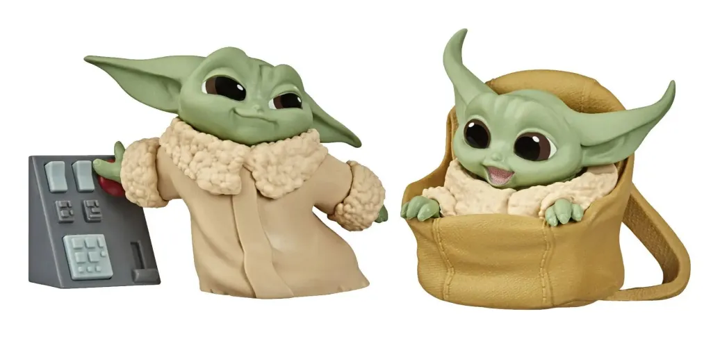 Star Wars Mandalorian The Child Speeder Ride & Touching Buttons Bounty Collection Figuren 2er-Pack