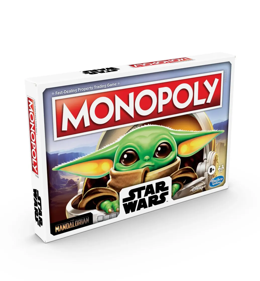 Star Wars The Mandalorian The Child Monopoly Brettspiel Deutsche Version