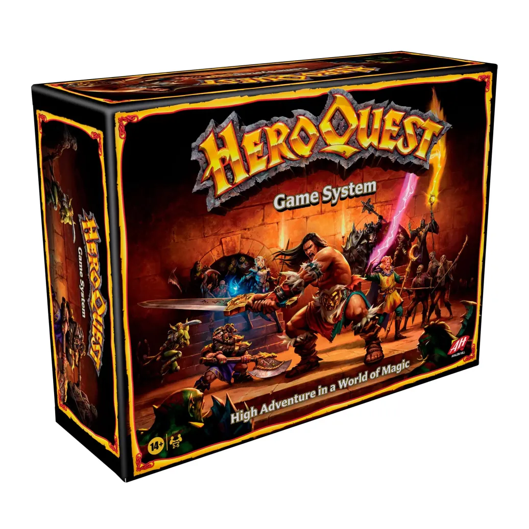 HeroQuest Brettspiel Game System englisch
