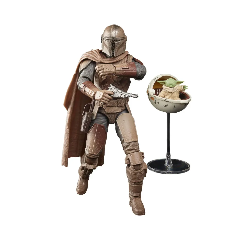 Star Wars 2021 The Mandalorian & Grogu (Arvala-7) Black Series Actionfigur 15 cm