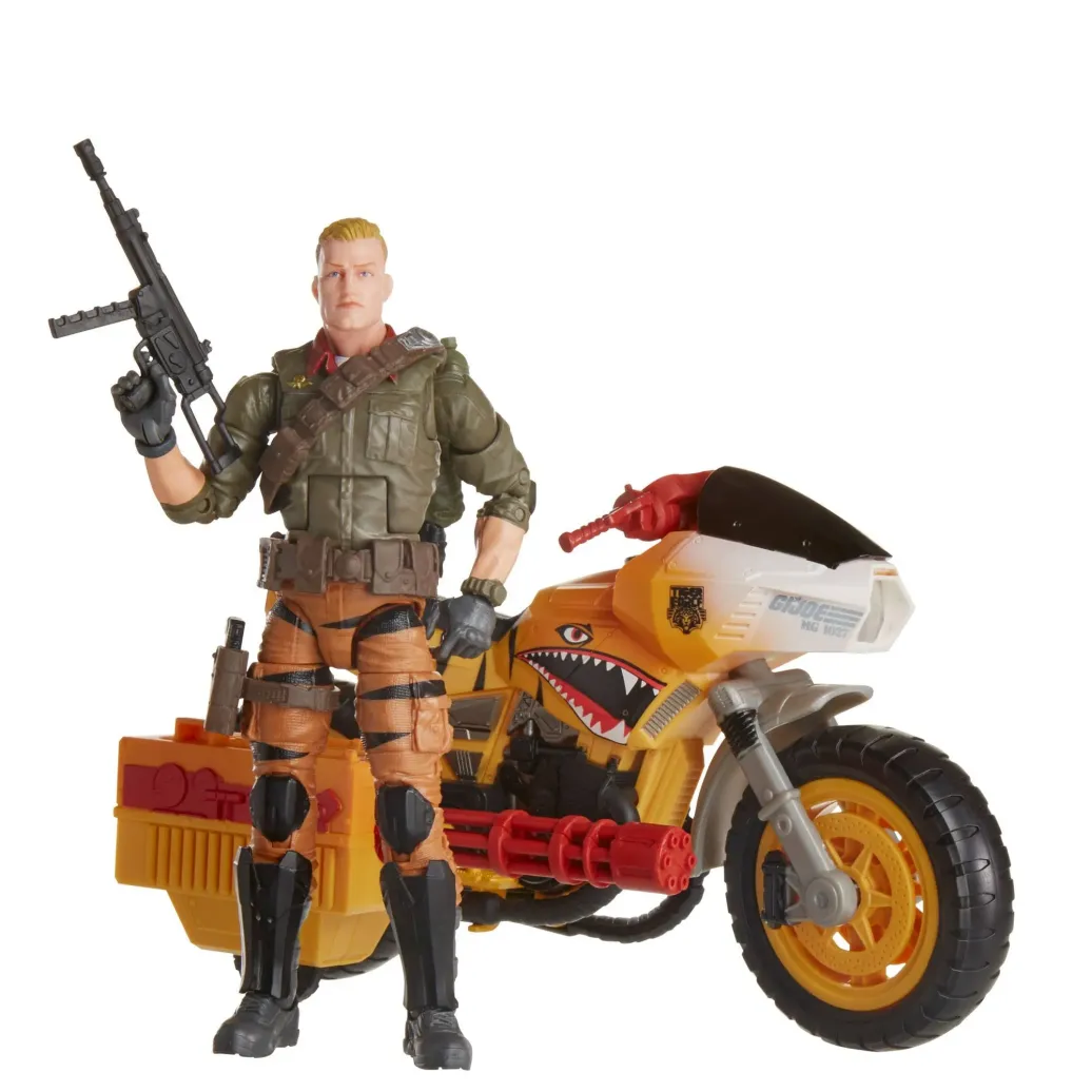 G.I. Joe Classified Series Tiger Force Actionfigur mit Fahrzeug 2022 Duke & Ram 15 cm