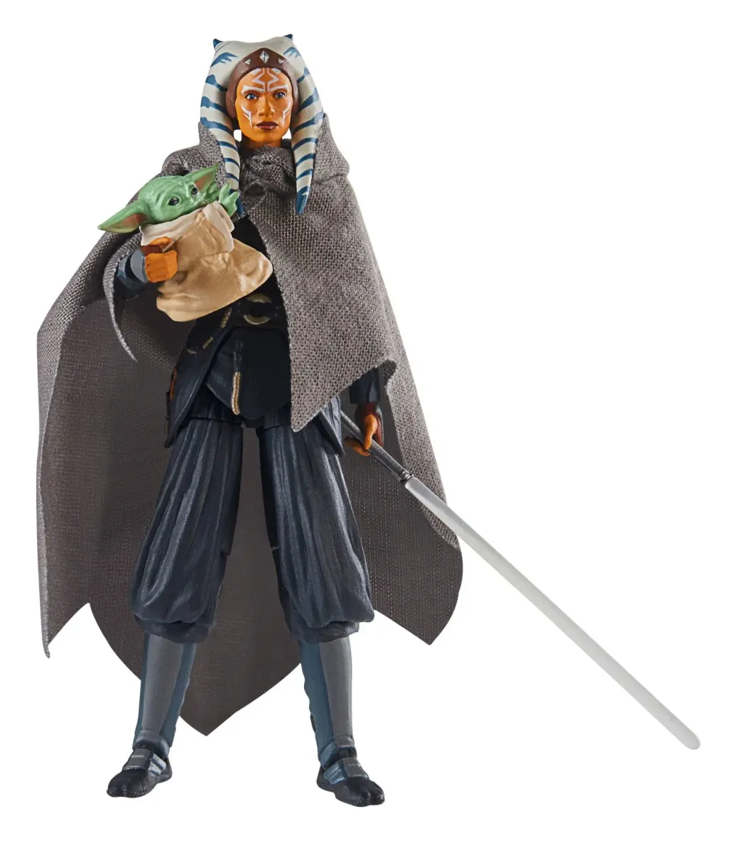 Star Wars: The Mandalorian Vintage Collection Actionfigur 2022 Ahsoka Tano & Grogu 10 cm