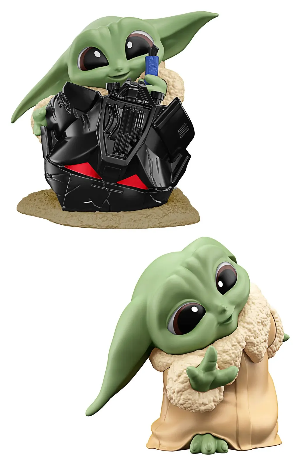 Star Wars Bounty Collection Figuren 2er-Pack Grogu Helmet Hijinks & Peek-A-Boo 6 cm