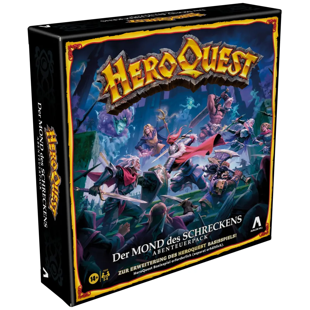 HeroQuest Brettspiel-Erweiterung Der Mond des Schreckens Abenteuerpack *Deutsche Version*