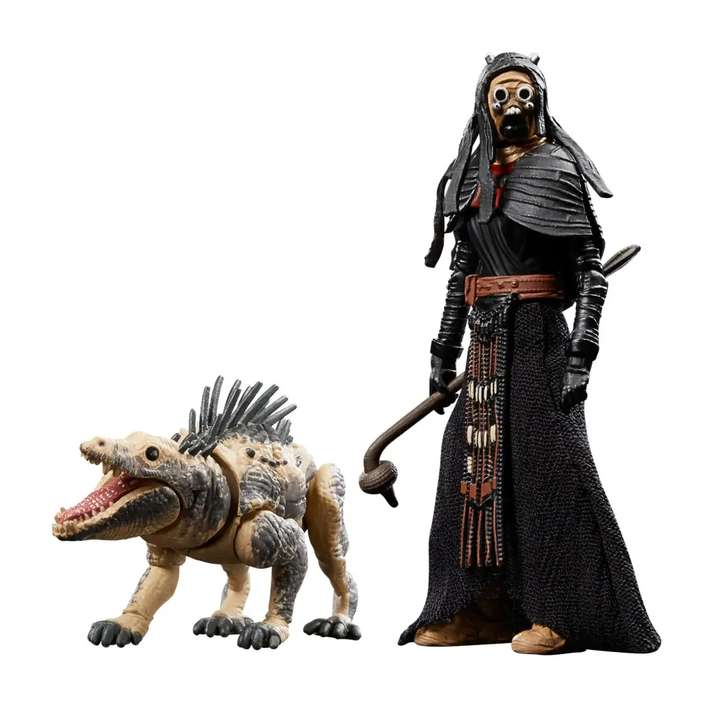 Star Wars: The Book of Boba Fett Vintage Collection Actionfiguren Tusken Warrior & Massiff 10 cm