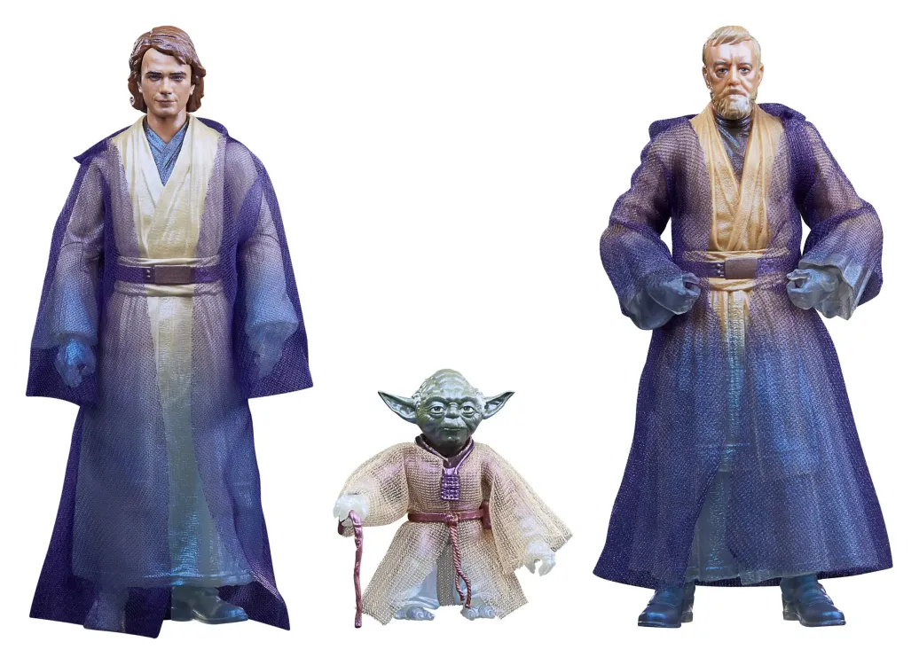 Star Wars Episode VI Black Series Actionfiguren 3er-Pack Force Spirits 15 cm