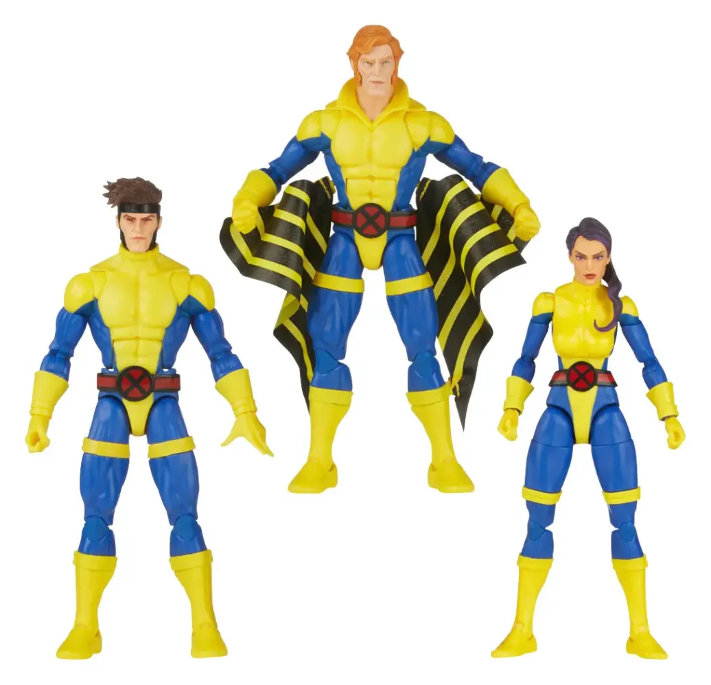 X-Men 60th Anniversary Marvel Legends Actionfiguren 3er-Pack Gambit, Marvel's Banshee, Psylocke 15 cm