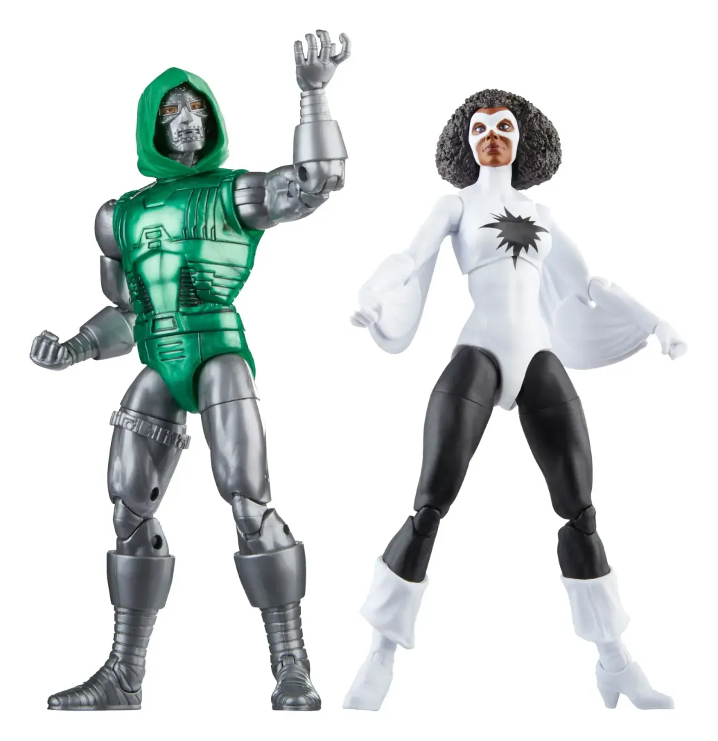 Avengers: Beyond Earth's Mightiest Marvel Legends Actionfiguren Captain Marvel vs. Doctor Doom 15 cm