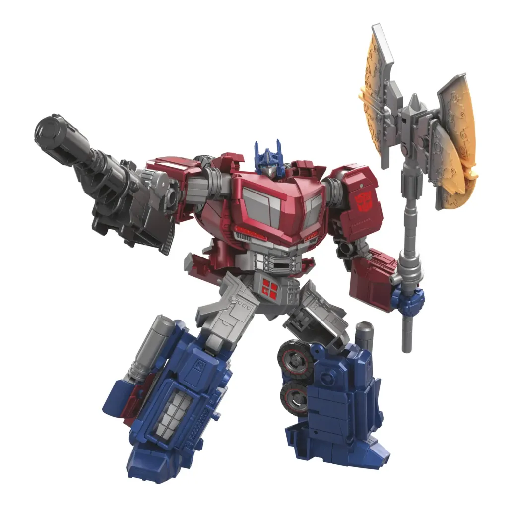 Transformers Generations Studio Series Voyager Class Actionfigur Gamer Edition Optimus Prime 17 cm