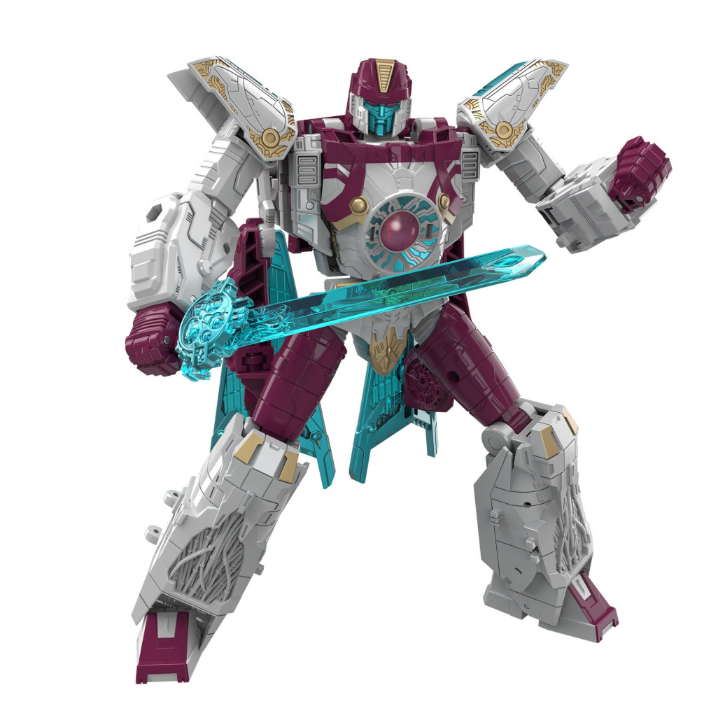 Transformers Generations Legacy United Voyager Class Actionfigur Cybertron Universe Vector Prime 18 cm