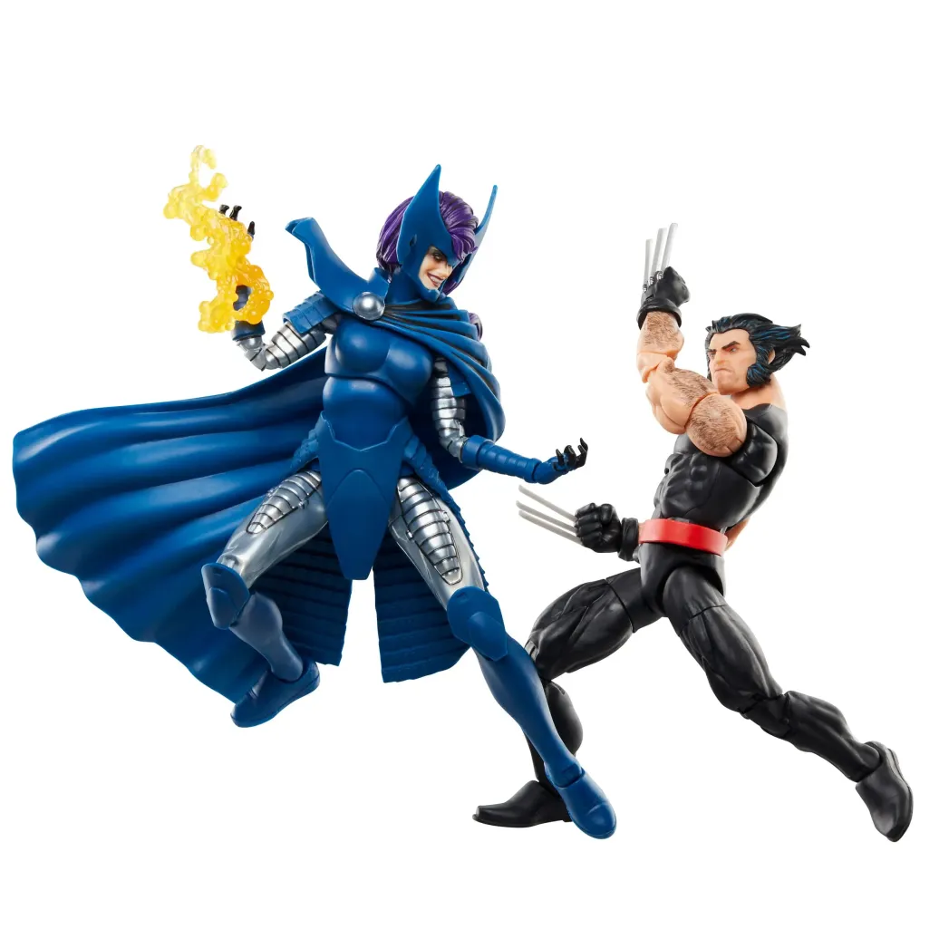 Wolverine 50th Anniversary Marvel Legends Actionfiguren 2er-Pack Wolverine & Psylocke 15 cm
