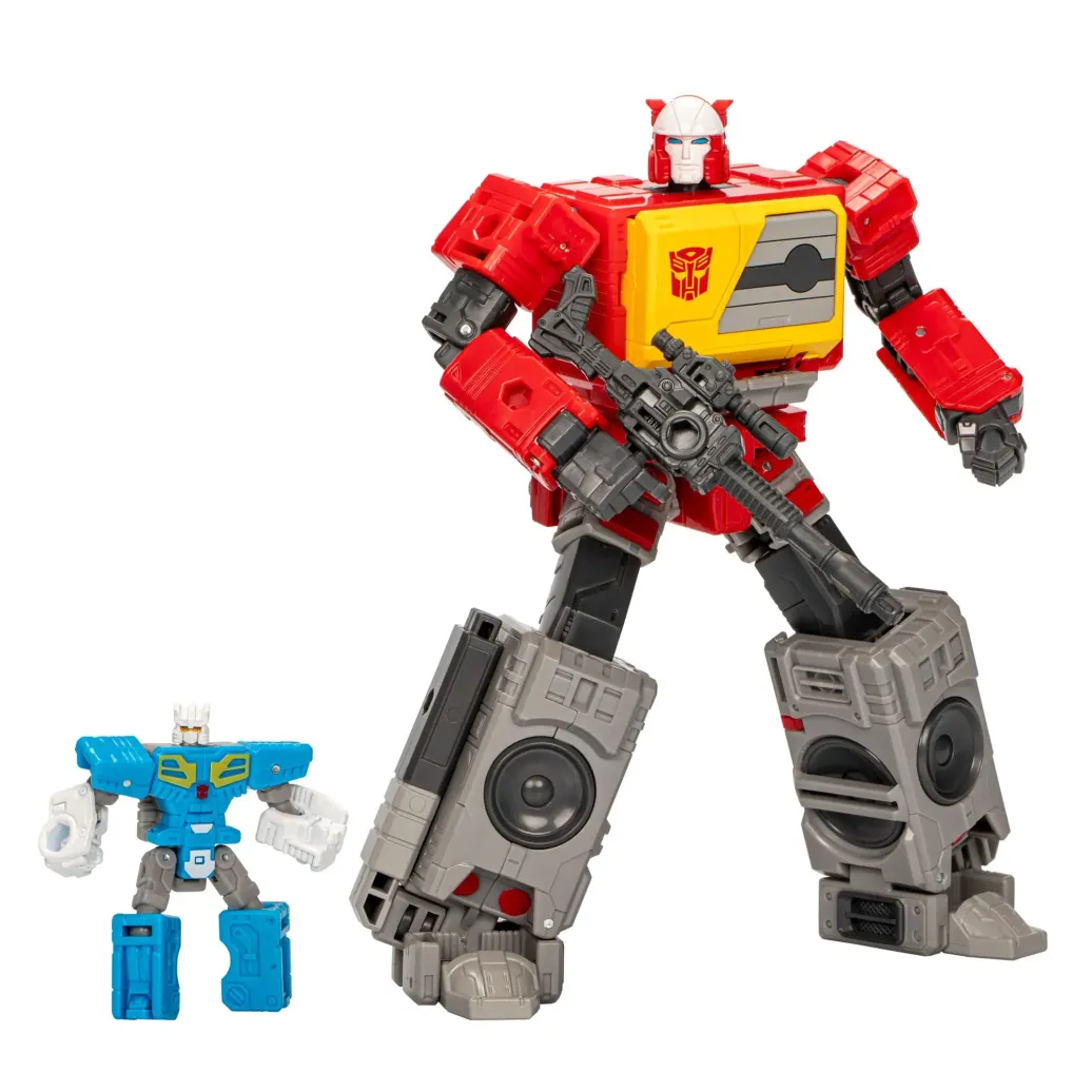 The Transformers: The Movie Generations Studio Series Voyager Class Actionfigur Autobot Blaster & Eject 16 cm