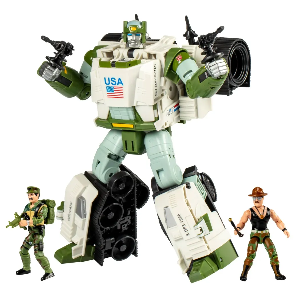 Transformers x G.I. Joe Actionfigur Autobot Kup Triple T 23 cm