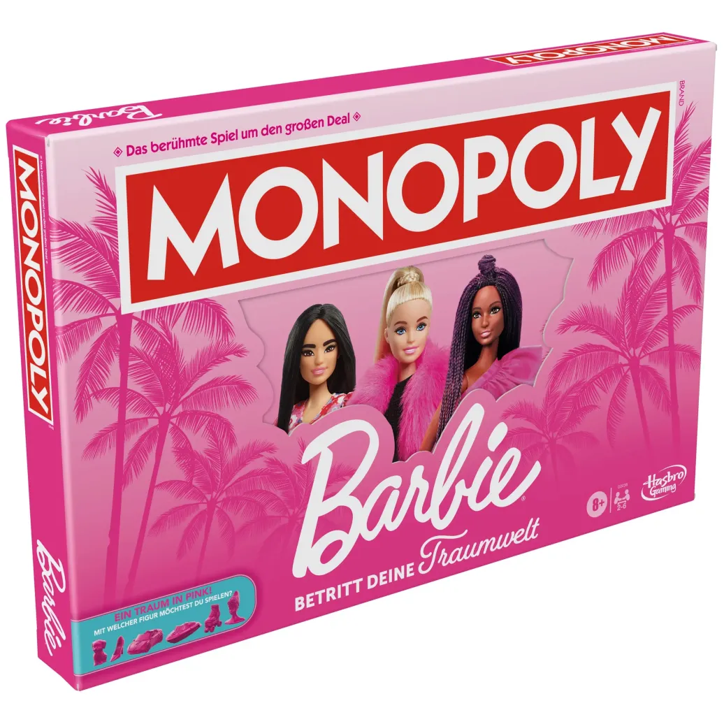 Barbie Brettspiel Monopoly Deutsche Version