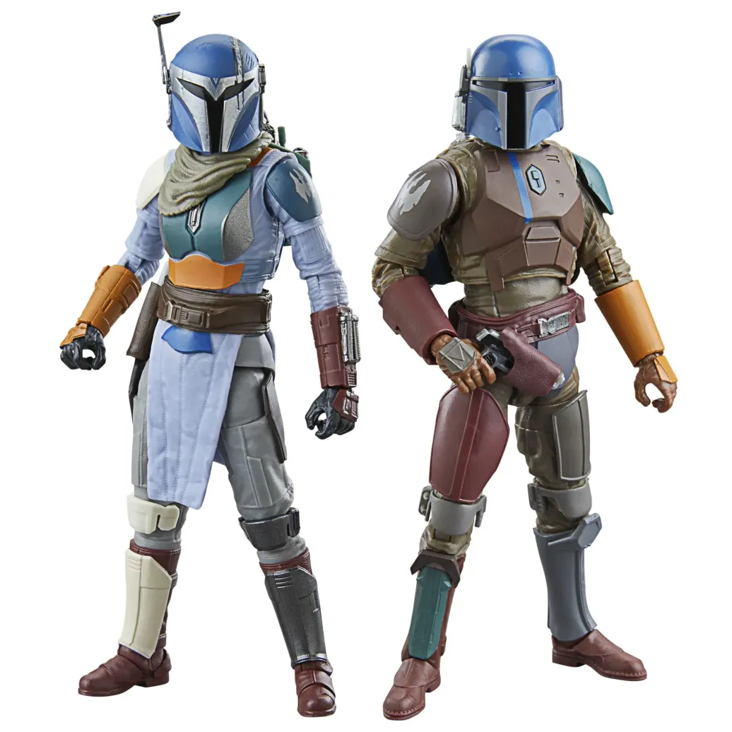 Star Wars: The Mandalorian Black Series Actionfiguren 2er-Pack Mandalorian Shriek-Hawk Trainers 15 cm