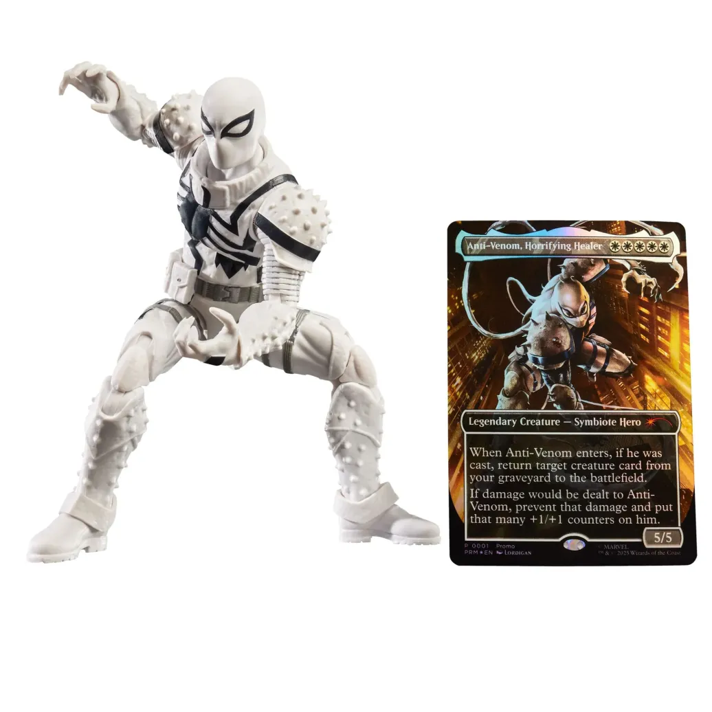 Marvel Legends Magic: The Gathering Actionfigur Agent Anti-Venom (plus exklusive Foil-Karte) 15 cm