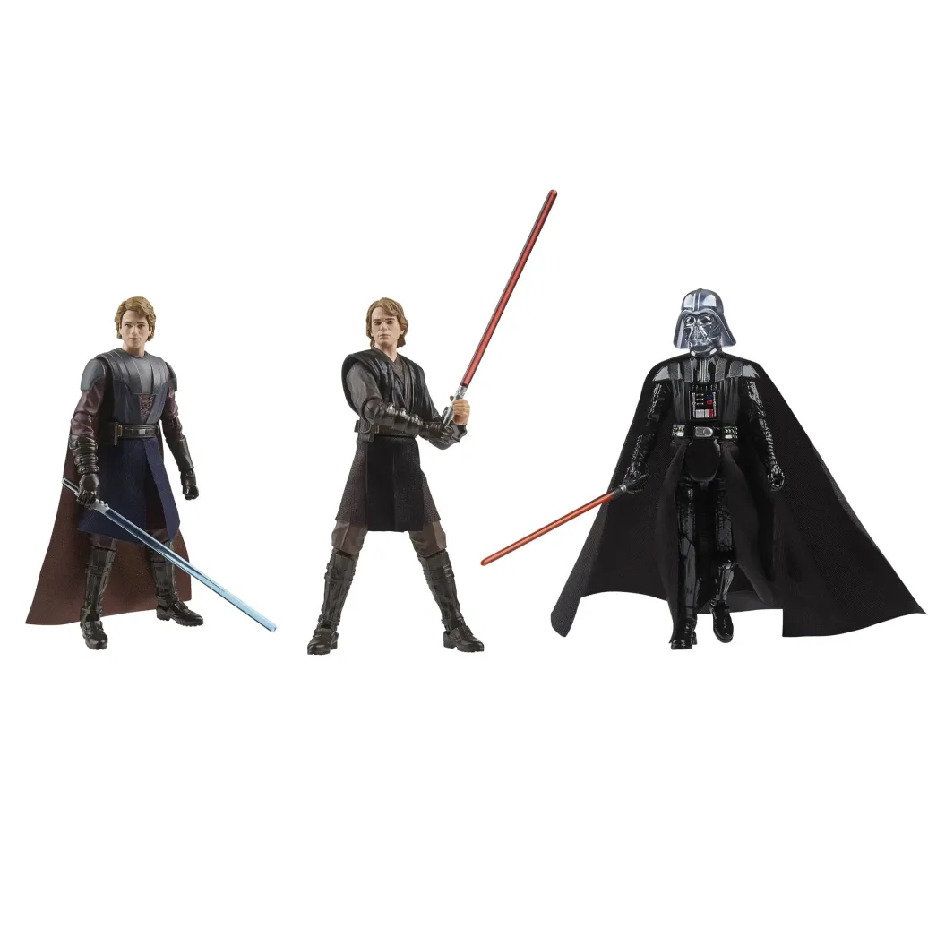 Star Wars Vintage Collection Actionfiguren 3er-Pack The Journey of Anakin Skywalker