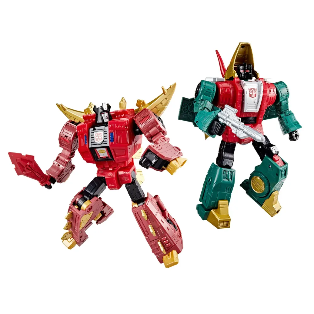 Transformers Age of the Primes Leader Class Actionfiguren 2er-Pack G2 Universe Dinobots Snarl & Slug 19 cm