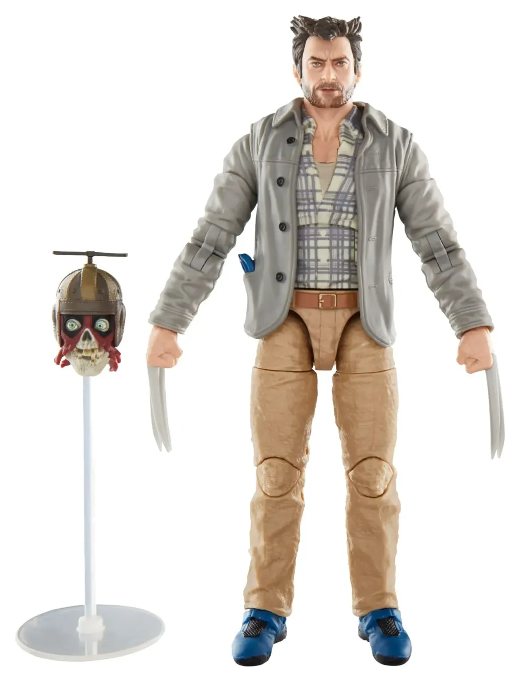 Deadpool & Wolverine Marvel Legends Actionfigur Headpool with Marvel's Logan 15 cm