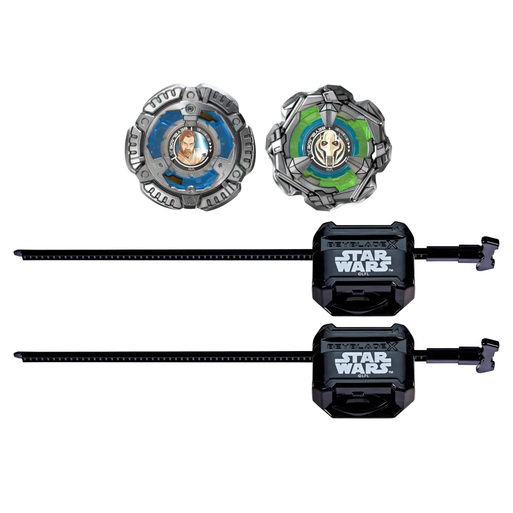 Beyblade X und Star Wars Collab, Obi-Wan Kenobi 4-60P vs. General Grievous 3-80HN