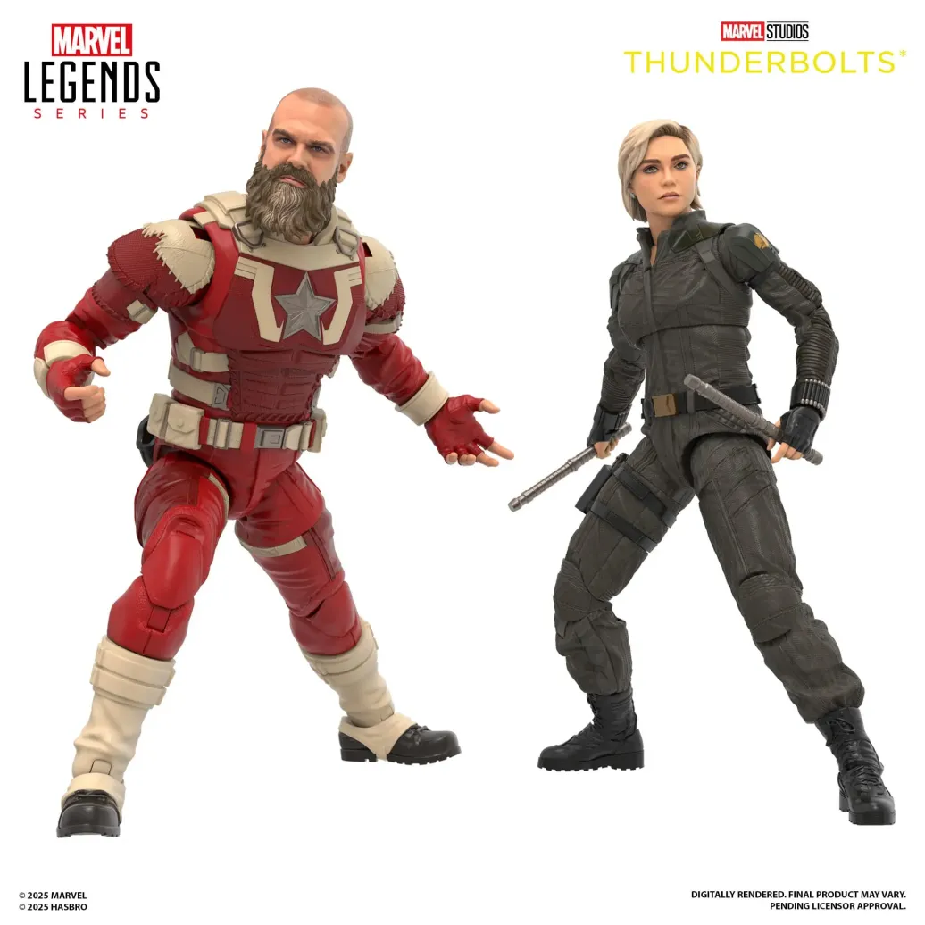 Thunderbolts Marvel Legends Actionfiguren 2er-Pack Yelena Belova & Red Guardian 15 cm