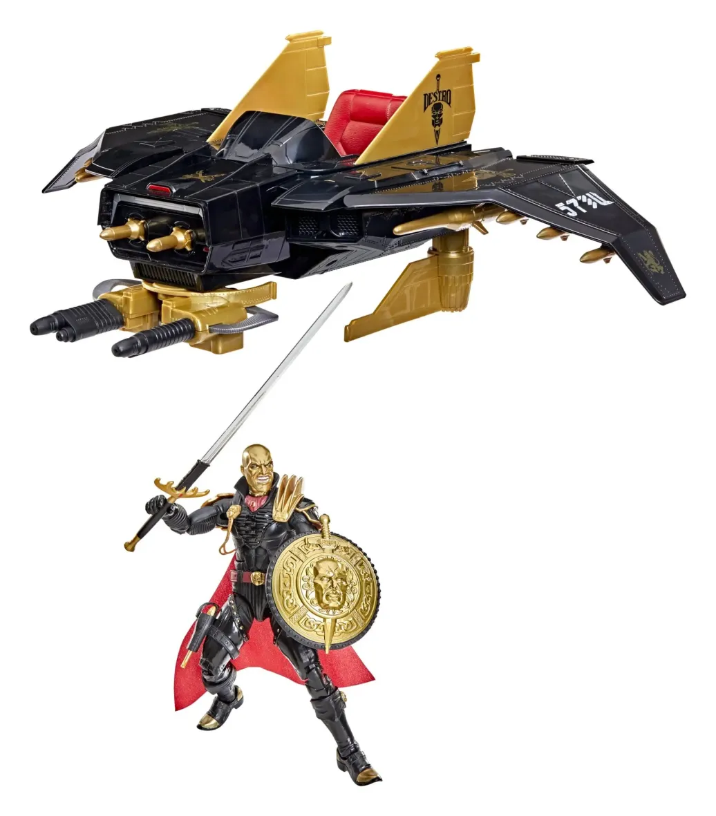 G.I. Joe Classified Series Actionfigur und Fahrzeug Set #203 Destro & Iron Grenadier Despoiler 15 cm