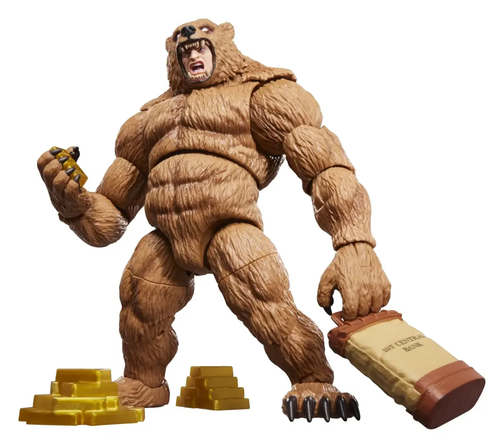 The Amazing Spider-Man Marvel Legends Actionfigur Marvel's Grizzly 15 cm