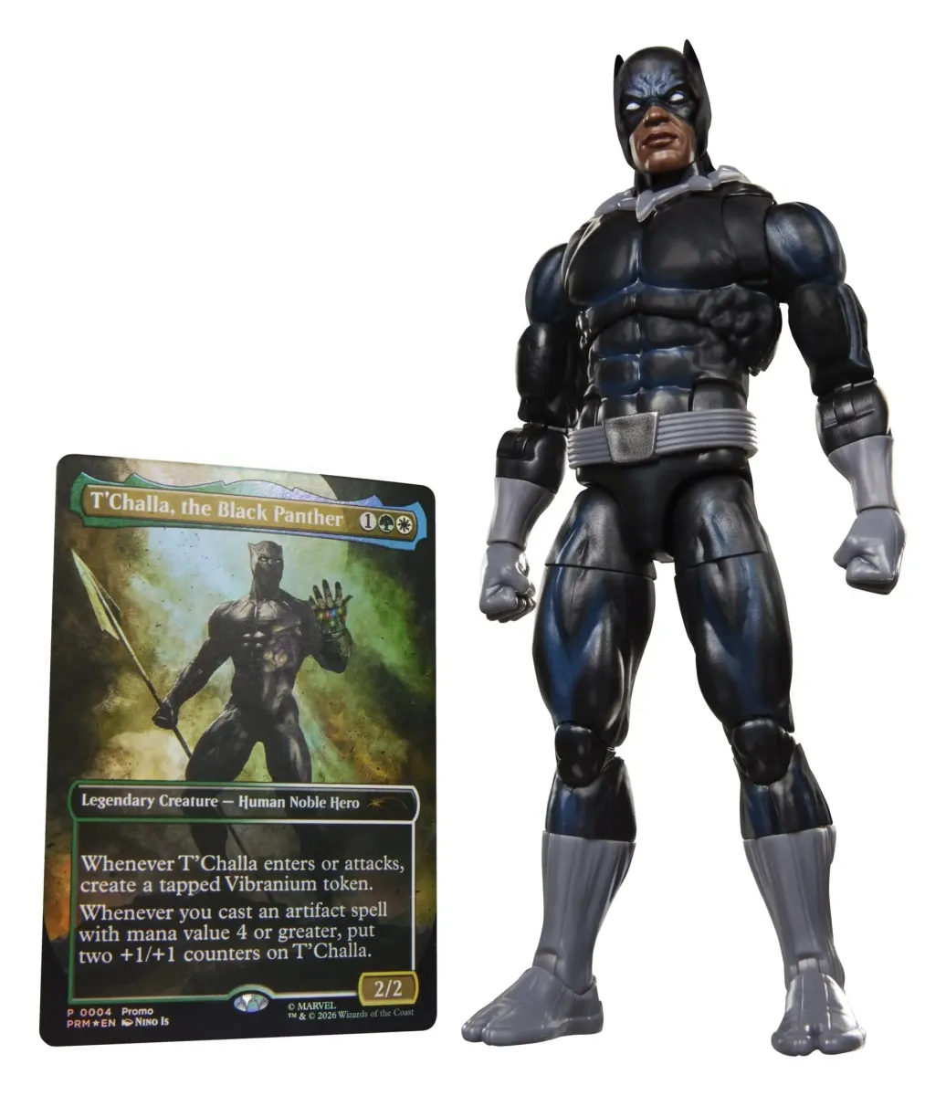 Magic The Gathering: Marvel Super Heroes Marvel Legends Actionfigur Black Panther 15 cm
