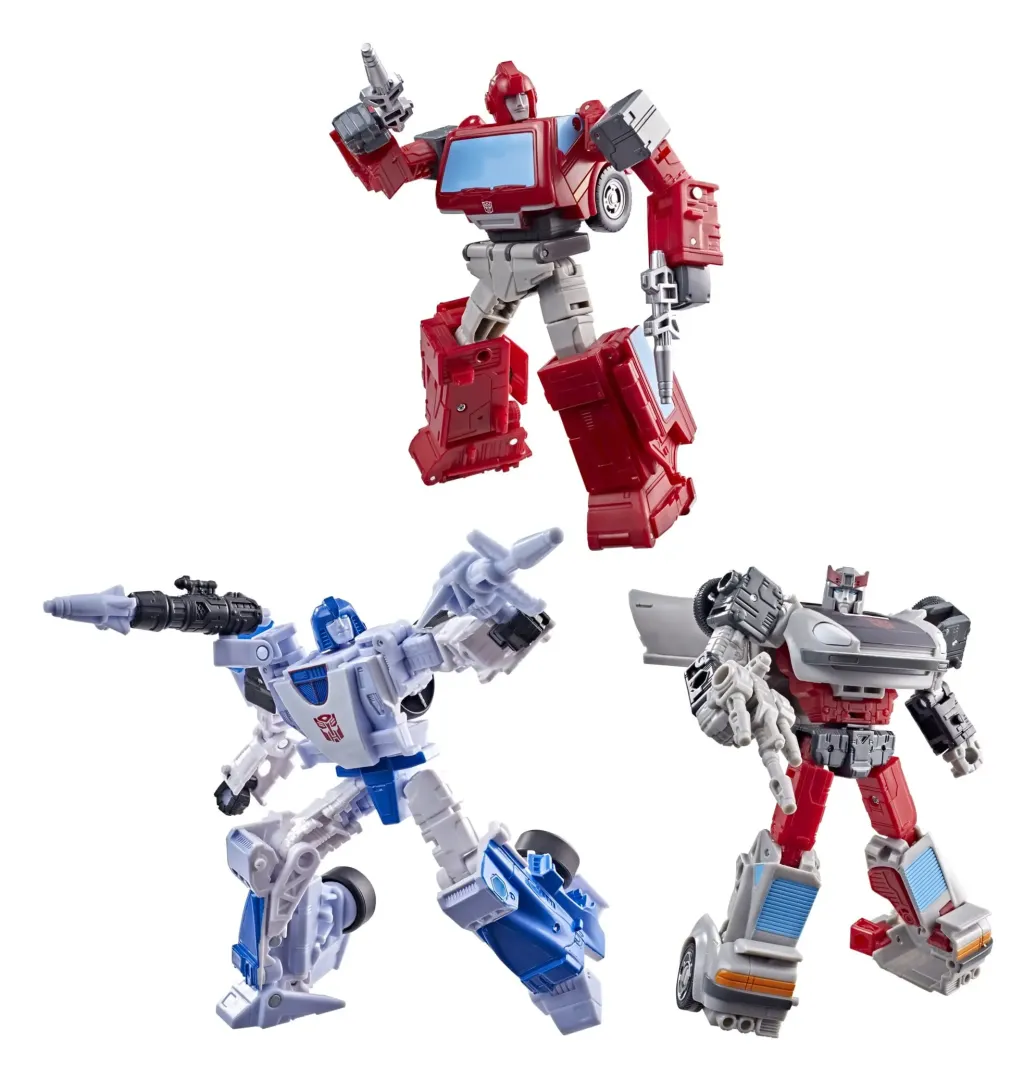 Transformers Age of the Primes Actionfiguren 3er-Pack Autobot Mirage & Bluestreak & Ironhide