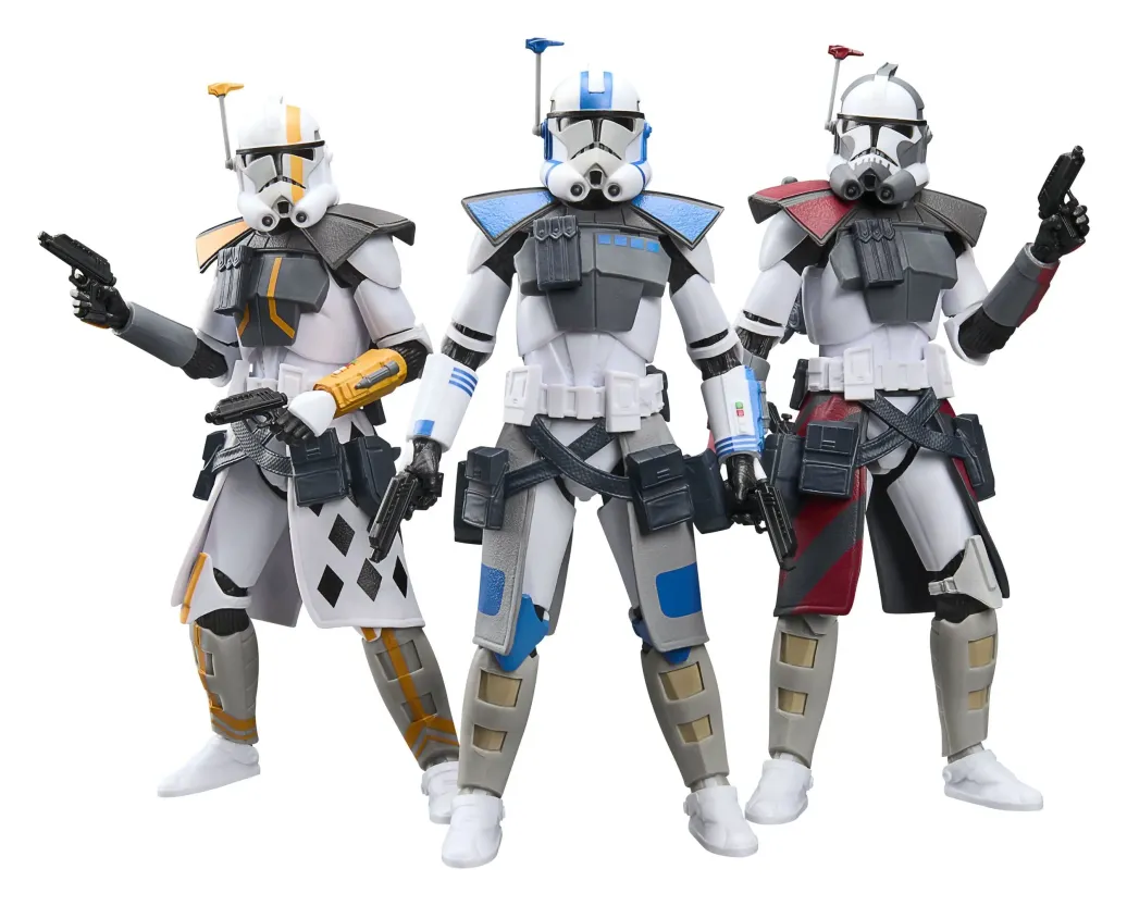 Star Wars: The Clone Wars Black Series Actionfiguren 3er-Pack ARC Trooper Havoc, Colt & Blitz 15 cm