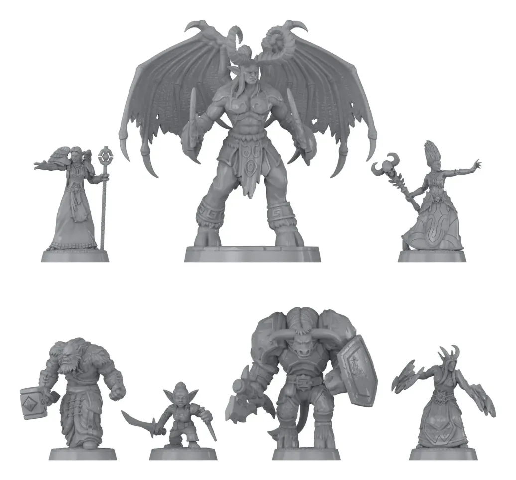 Dungeons & Dragons x World of Warcraft Miniaturen Set 1