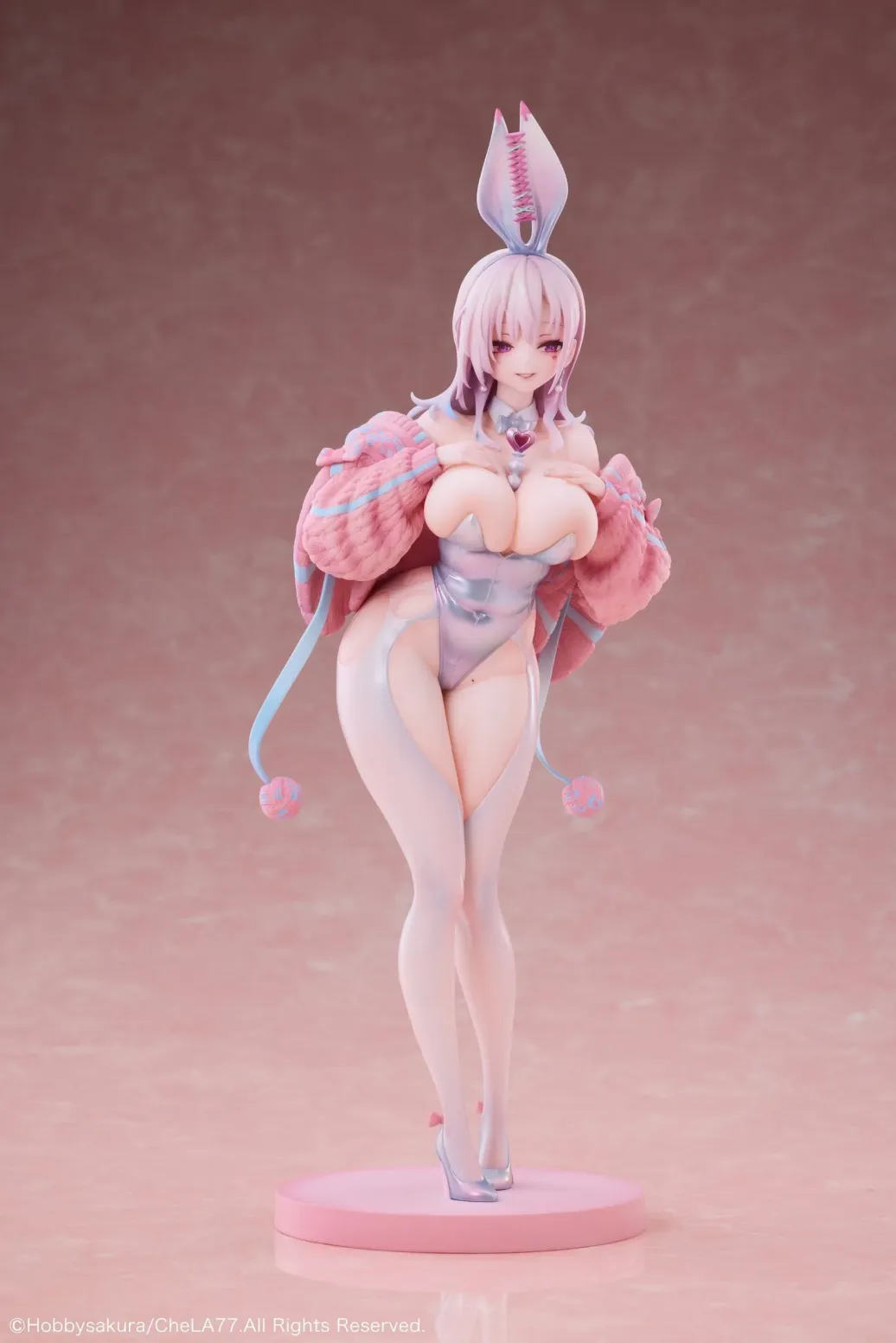 Original Character PVC Statue 1/6 Knit Bunny Girl illustration by CheLA77 Deluxe Edition 30 cm 