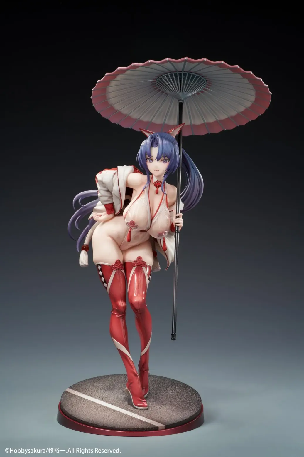 Original Character Miko Shoujo PVC Figur 1/7 Miko Race Queen Ver. 33 cm