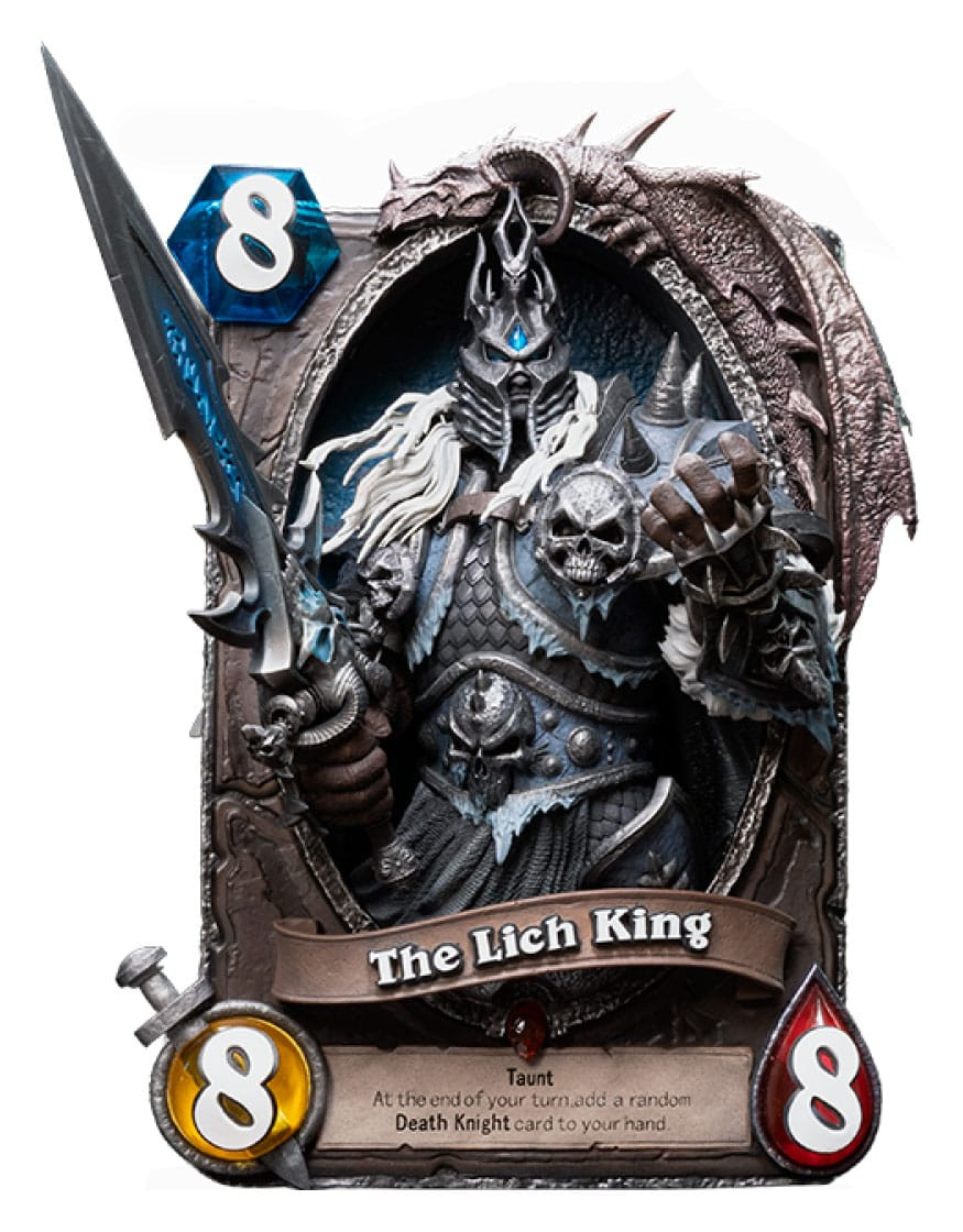 Hearthstone 3D Art Frame Statue The Lich King 31 cm