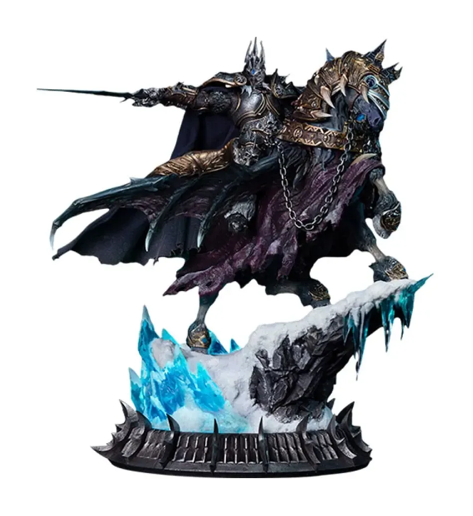 World of Warcraft Statue The Lich King & Invincible 68 cm