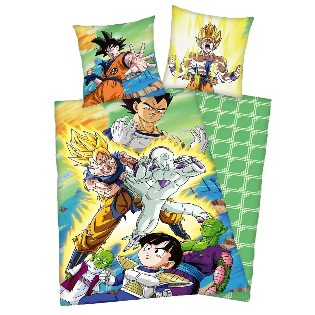 Dragon Ball Z Characters Bettwäsche 135 x 200 cm / 80 x 80 cm