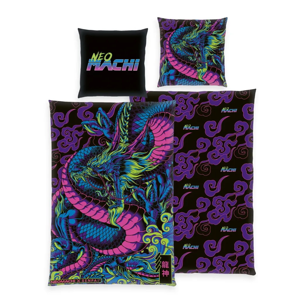 Neomachi Bettwäsche 135 x 200 cm / 80 x 80 cm