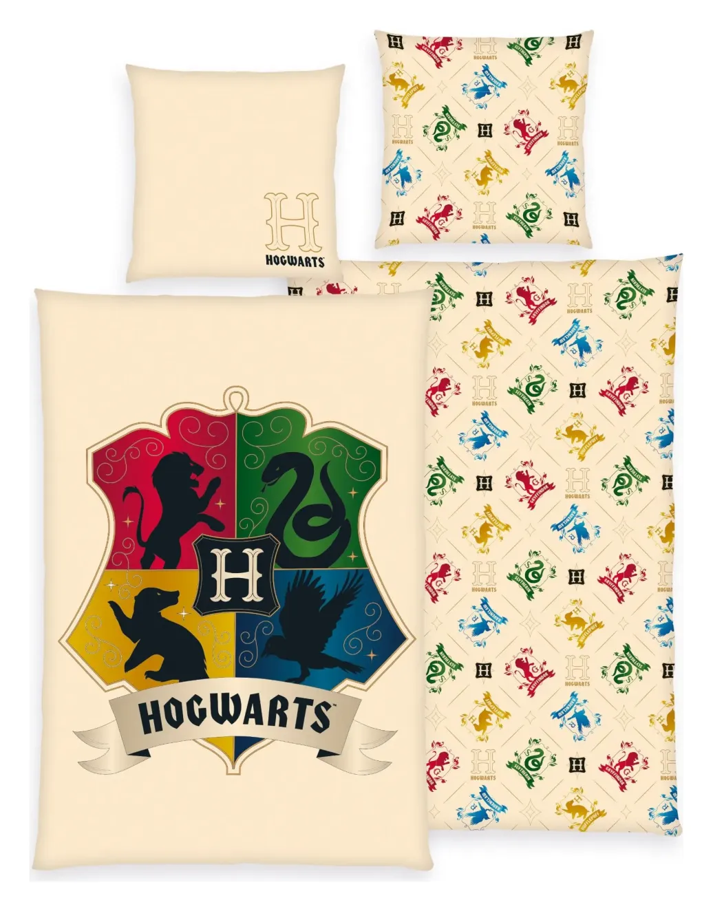 Harry Potter Bettwäsche Hogwarts 135 x 200 cm