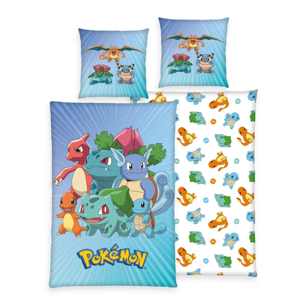 Pokemon Bettwäsche Group B 135 x 200 cm / 80 x 80 cm