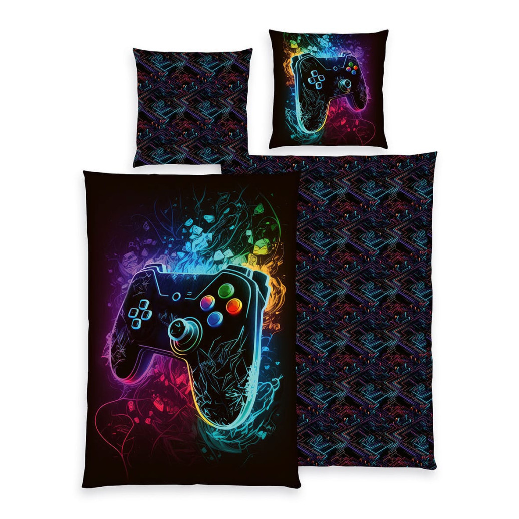 Young Collection Bettwäsche Gaming 135 x 200 cm 