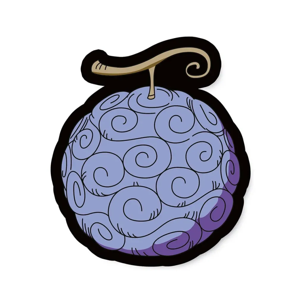 One Piece Dekokissen Gum Gum Frucht 36 cm